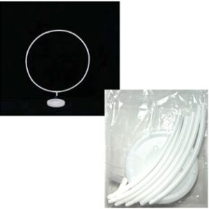 BASE ARO 60CM PARA GLOBO CON BASE MESA