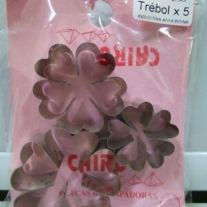 CORTANTE CAIRO TREBOL 5 HOJAS X3