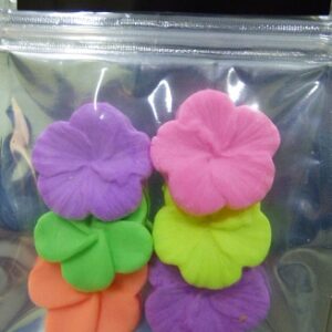 FORMAS COMESTIBLES X6 UNID. FLORES