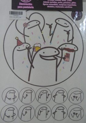 LAMINA COMESTIBLE FLORK