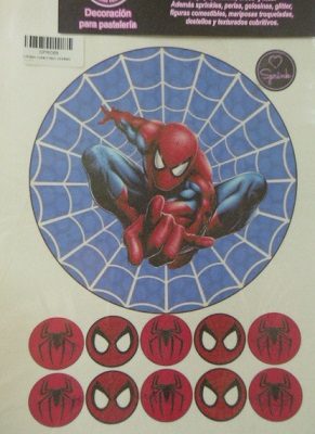 LAMINA COMESTIBLE HOMBRE ARAÑA