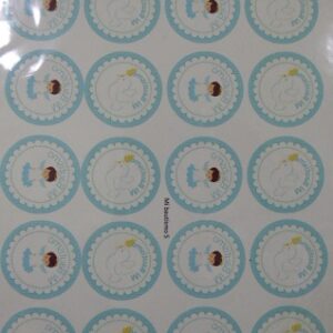 LAMINA CHOCOTRANSFER BAUTISMO