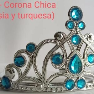 CORONA PRINCESA PLATA CON DIAMANTES