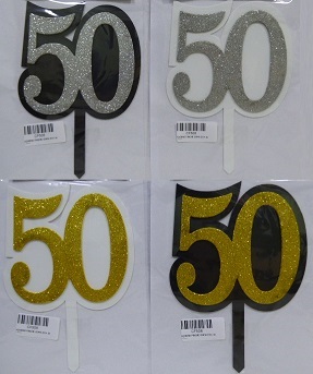 ADORNO PINCHE PLASTICO 50 AÑOS