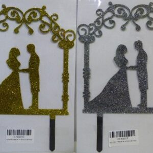 ADORNO PINCHE PLASTICO NOVIOS PERGOLA