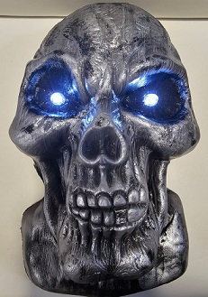 ADORNO PARA COLGAR CALAVERA GIGANTE CON LUZ