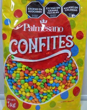 CONFITE FRUTAL X 1KG LENTEJITA