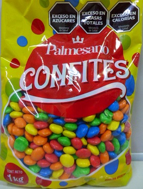 CONFITE FRUTAL X 1KG LENTEJAS