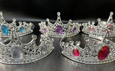 CORONA PRINCESA PLATA OVALO