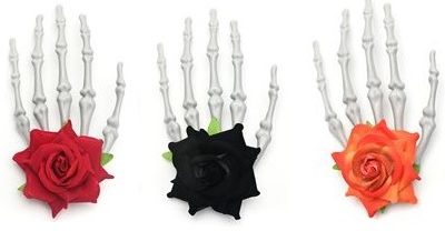 HEBILLA MANO ESQUELETO