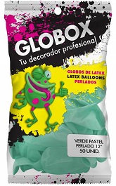 GLOBOX PER X50 12P VERDE PASTEL