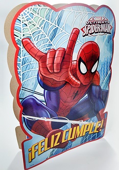 PIÑATA DE CARTON X 1 HOMBRE ARAÑA / SPIDER