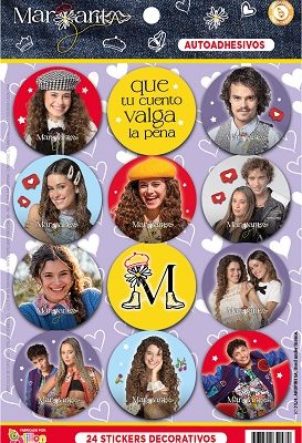 STICKERS AUTOADHESIVOS X24 MARGARITA