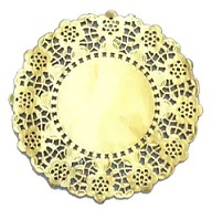 BLONDA CALADA METAL ORO 16CM X50