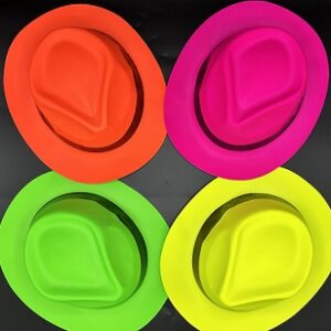 GORRO GUAPO PLASTICO FLUO X 12