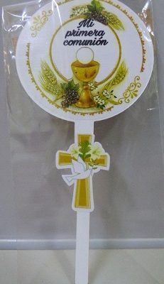 ADORNO PINCHE PLASTICO COMUNION