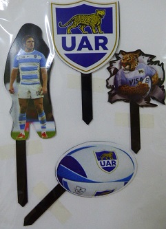 ADORNO PINCHE KIT RUGBY