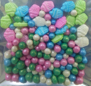 SPRINKLES MIX PERLAS Y FORMITAS CUPCAKE