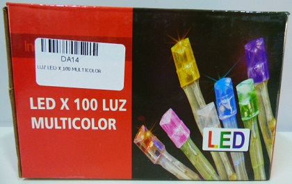 LUZ LED X 100 MULTICOLOR