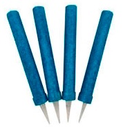 BENGALA GIBREADA X 4 TURQUESA