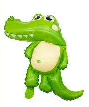 GLOBO FOIL SILUETA 24P COCODRILO