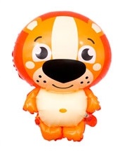 GLOBO FOIL SILUETA 24P LEON