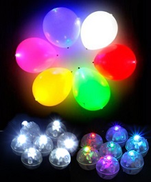 LUZ LED PARA GLOBO BLANCA