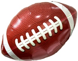 GLOBO FOIL 20P PELOTA RUGBY