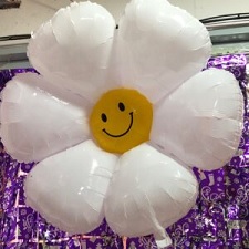 GLOBO FOIL SILUETA 18P MARGARITA