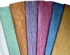 PAPEL CREPE PERLADO 50 X 200CM CELESTE
