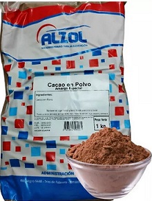 CACAO AMARGO ALZOL X 1KG