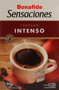 CAFE INTENSO EN SAQUITOS 18 X 5G
