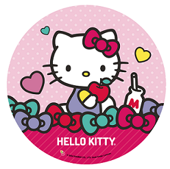 PLATOS CARTON X 8 HELLO KITTY