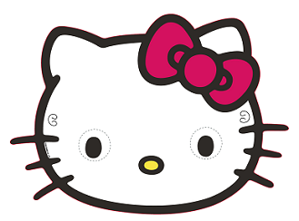 ANTIFAZ MASCARA X 10 HELLO KITTY