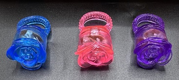 ANILLO CON LUZ ROSA