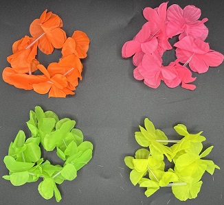 PULSERA HAWAIANA TELA X24 LISAS