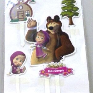 ADORNO PINCHE KIT MASHA Y EL OSO