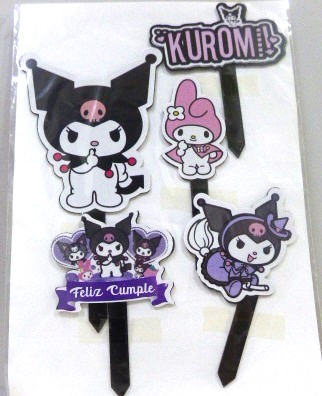 ADORNO PINCHE KIT KUROMI