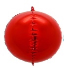GLOBO FOIL 22P ORBIS ROJO