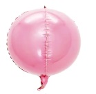 GLOBO FOIL 22P ORBIS ROSA