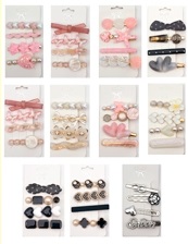 HEBILLA PARA PELO X4 MODELOS SURTIDOS