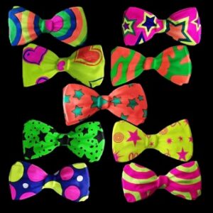 MOÑO PLASTICO FANTASIA FLUO X12