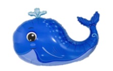 GLOBO FOIL SILUETA 14P BALLENA