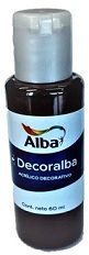 ACRILICO X 60CC NEGRO