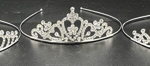 TIARA METAL CON STRASS