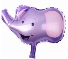 GLOBO FOIL SILUETA 18P CARA DE ELEFANTE