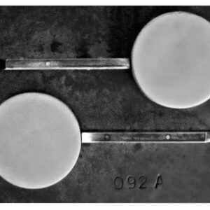 PLACA PALETA REDONDA LISA