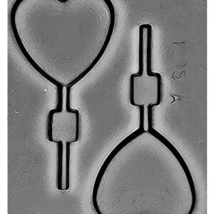 PLACA PALETA CORAZON