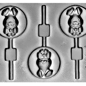 PLACA PALETA CON CONEJO