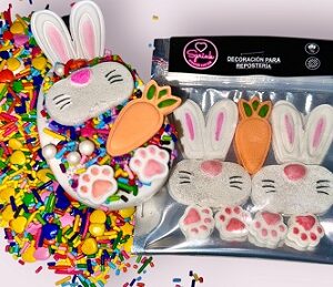 FORMAS COMESTIBLES CUERPO CONEJO DESARMADO